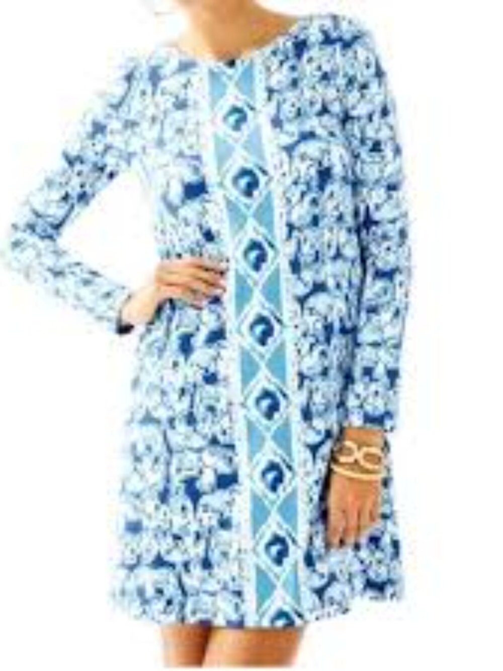 Lilly Pulitzer Ophelia Swing Dress Get Trunky Size M